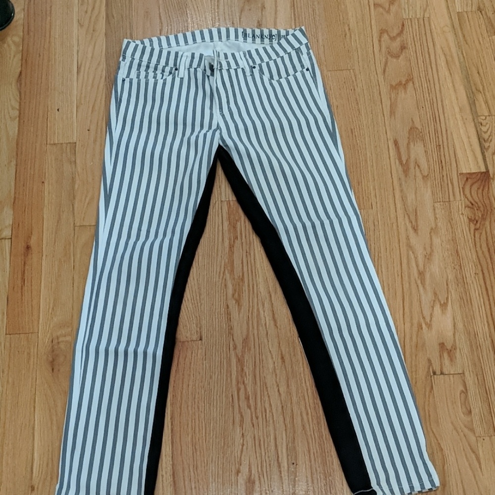 Blank NYC Striped Jeans